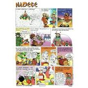 Carte prénom en BD - Nadège - 15x21 cm